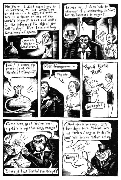 "The Chuckling Whatsit - Page 137" is copyright ©2008 by Richard Sala.  All rights reserved.  Reproduction prohibited.