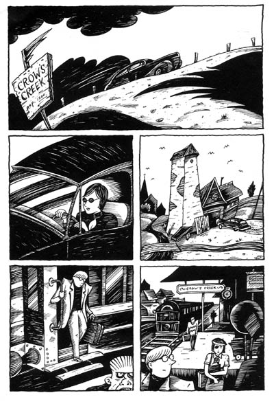 "The Chuckling Whatsit - Page 87" is copyright ©2008 by Richard Sala.  All rights reserved.  Reproduction prohibited.
