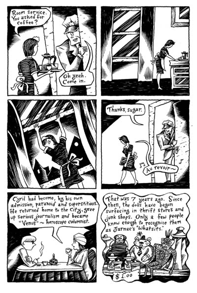 "The Chuckling Whatsit - Page 61" is copyright ©2008 by Richard Sala.  All rights reserved.  Reproduction prohibited.