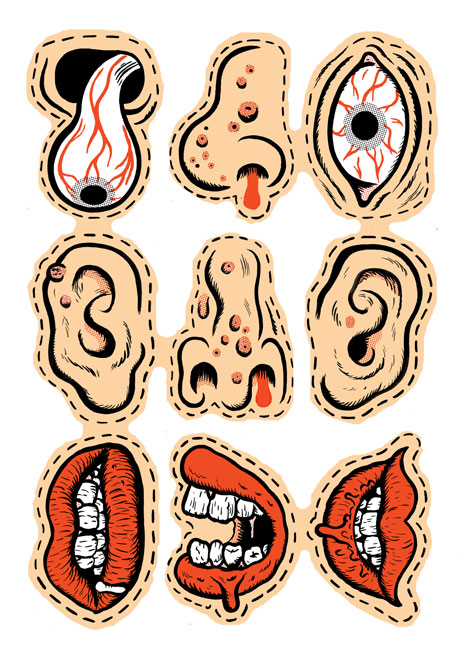 "StinckFace (fleshtone)" is copyright ©2008 by  Mats!?.  All rights reserved.  Reproduction prohibited.