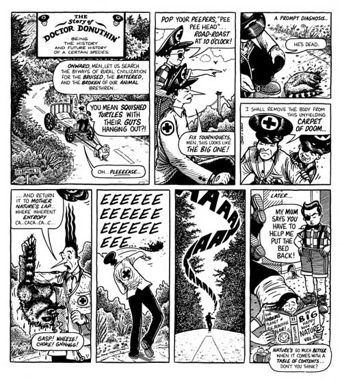 "A SLEEPYHEAD TALE - DOCTOR DONUTHIN'" is copyright ©2008 by Jeremy Eaton.  All rights reserved.  Reproduction prohibited.
