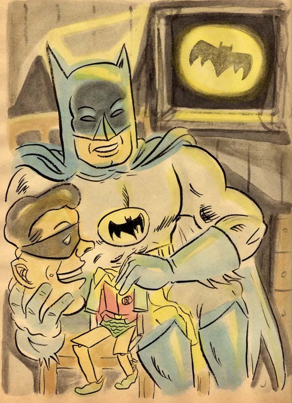 "BATMAN & ROBIN VENTRILOQUIST" is copyright ©2008 by Jeremy Eaton.  All rights reserved.  Reproduction prohibited.