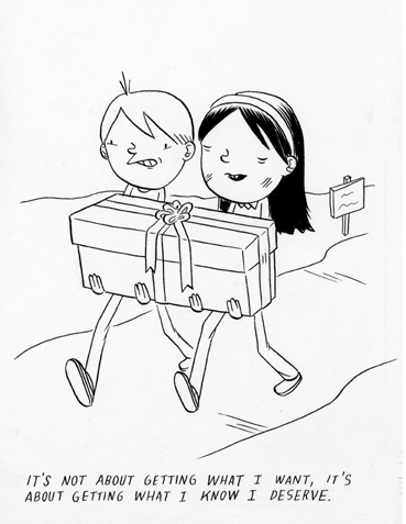 "Xmas Dang! #2 panel (...getting what I want..)" is copyright ©2008 by Martin Cendreda.  All rights reserved.  Reproduction prohibited.