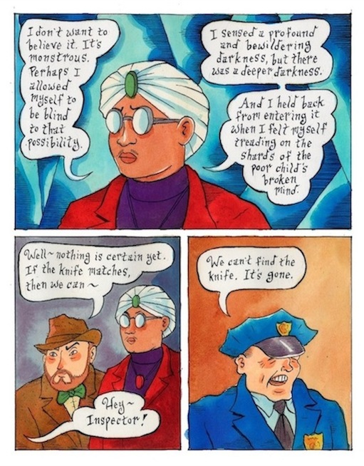"The Bloody Cardinal - page 88" is copyright ©2008 by Richard Sala.  All rights reserved.  Reproduction prohibited.
