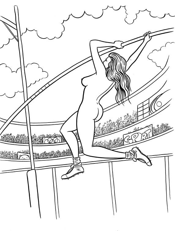 "BUSY GIRLS! - VAULTING VANESSA" is copyright ©2008 by Jeremy Eaton.  All rights reserved.  Reproduction prohibited.