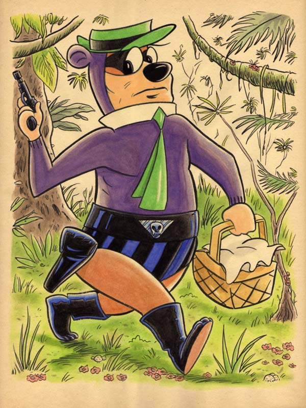 "CARTOON JUMBLE! YOGI BEAR & THE PHANTOM" is copyright ©2008 by Jeremy Eaton.  All rights reserved.  Reproduction prohibited.