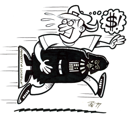 "Stealing Darth Vader" is copyright ©2008 by J.R. Williams.  All rights reserved.  Reproduction prohibited.