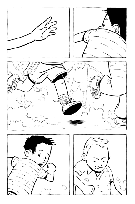"kids running" is copyright ©2008 by Jordan Crane.  All rights reserved.  Reproduction prohibited.