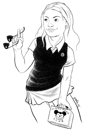 "Britney Spears as Lolita" is copyright ©2008 by Robert Goodin.  All rights reserved.  Reproduction prohibited.
