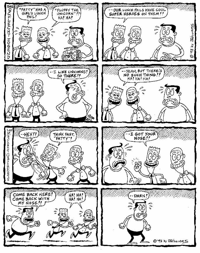 "Bad Boys page 1" is copyright ©2008 by J.R. Williams.  All rights reserved.  Reproduction prohibited.