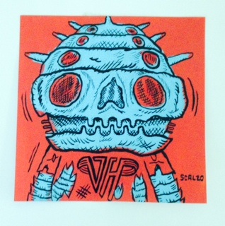 "Van Halen Alien post-it" is copyright ©2008 by Kevin Scalzo.  All rights reserved.  Reproduction prohibited.