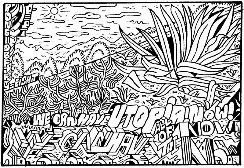 "ENTER THE CARTOON UTOPIA #58" is copyright ©2008 by Ron Regé, Jr..  All rights reserved.  Reproduction prohibited.