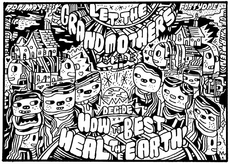 "ENTER THE CARTOON UTOPIA #41" is copyright ©2008 by Ron Regé, Jr..  All rights reserved.  Reproduction prohibited.