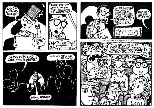 "What The F*** Is A Mini Comic? pgs.5-6" is copyright ©2008 by Kurt Wolfgang.  All rights reserved.  Reproduction prohibited.