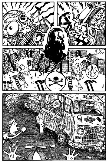 "Rock Paper Scissors: 'Jesus & Ice Cream Truck'" is copyright ©2008 by Kurt Wolfgang.  All rights reserved.  Reproduction prohibited.