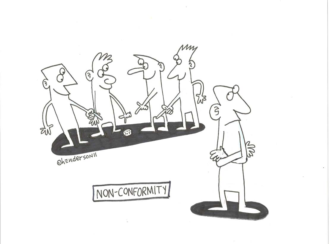 "Non-conformity" is copyright ©2008 by Sam Henderson.  All rights reserved.  Reproduction prohibited.