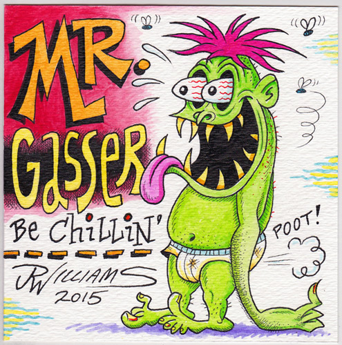 "Mr. Gasser" is copyright ©2008 by J.R. Williams.  All rights reserved.  Reproduction prohibited.