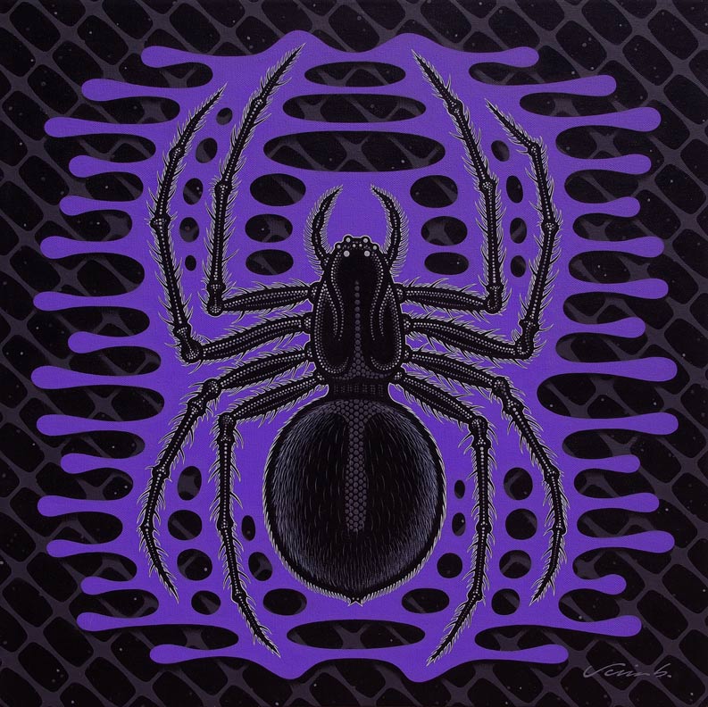 "COZMIC SPYDER PAINTING" is copyright &copy;2008 by Jim Blanchard.  All rights reserved.  Reproduction prohibited.