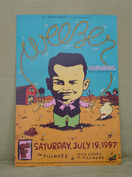 "*print* WEEZER (ROCK) POSTER" is copyright ©2008 by Steven Weissman.  All rights reserved.  Reproduction prohibited.