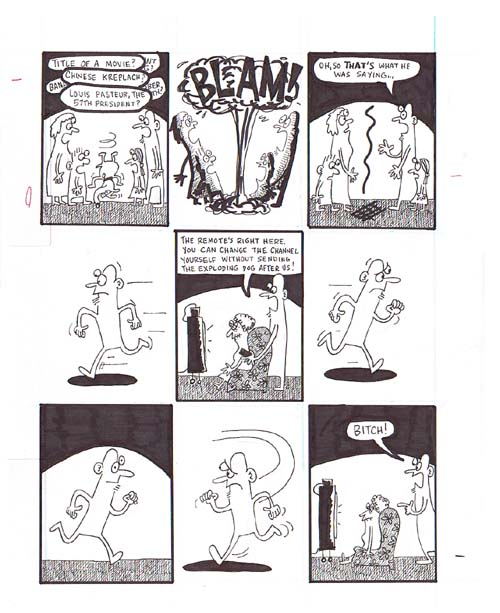 "Pickles part 2, page 2" is copyright ©2008 by Sam Henderson.  All rights reserved.  Reproduction prohibited.