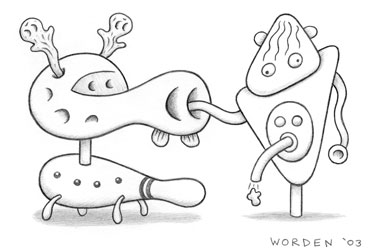 "pencil drawing #12" is copyright ©2008 by Dennis Worden.  All rights reserved.  Reproduction prohibited.