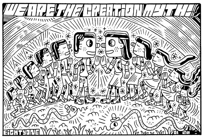 "ENTER THE CARTOON UTOPIA #81" is copyright ©2008 by Ron Regé, Jr..  All rights reserved.  Reproduction prohibited.