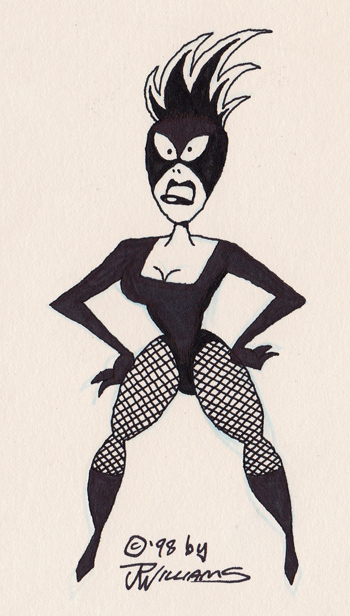 "Super Chick" is copyright ©2008 by J.R. Williams.  All rights reserved.  Reproduction prohibited.