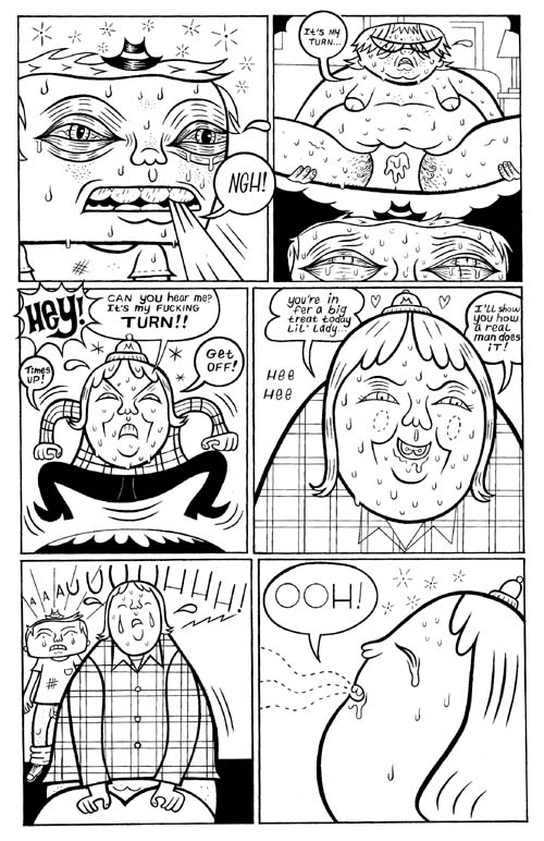 "Dirty Stories III: Super Stud pg. 2" is copyright ©2008 by Kevin Scalzo.  All rights reserved.  Reproduction prohibited.