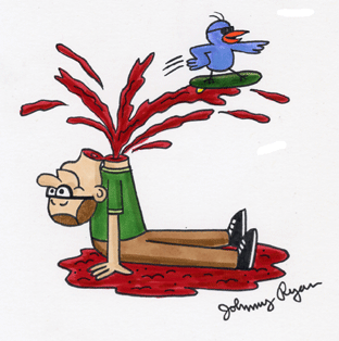 "Blood Surf" is copyright &copy;2008 by Johnny Ryan.  All rights reserved.  Reproduction prohibited.