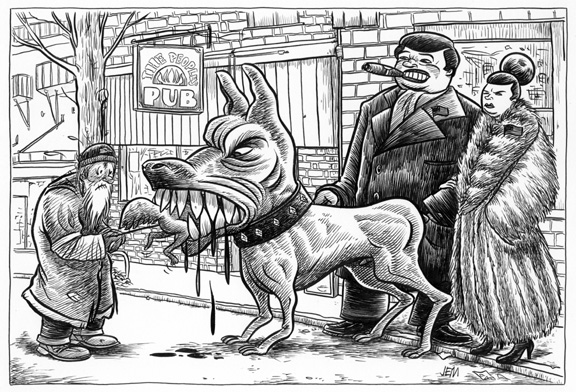"BALLARD GOES TO THE DOGS" is copyright ©2008 by Jeremy Eaton.  All rights reserved.  Reproduction prohibited.