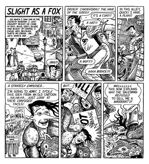 "A SLEEPYHEAD TALE - SLIGHT AS A FOX" is copyright ©2008 by Jeremy Eaton.  All rights reserved.  Reproduction prohibited.