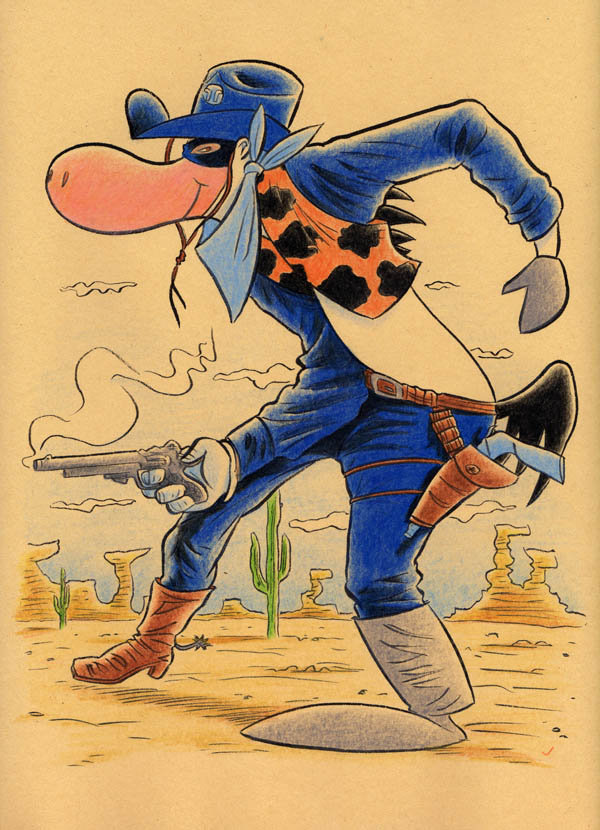 "CARTOON JUMBLE! - QUICKDRAW MCGRAW & TWO-GUN KID" is copyright ©2008 by Jeremy Eaton.  All rights reserved.  Reproduction prohibited.