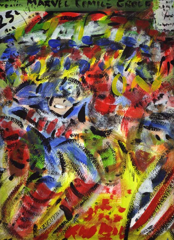 "COMIC COVER IMPRESSIONISM #1" is copyright ©2008 by Jeremy Eaton.  All rights reserved.  Reproduction prohibited.