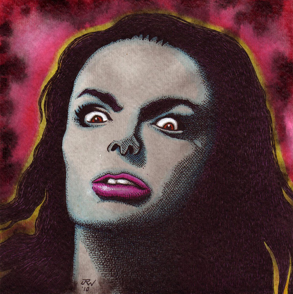 "Barbara Steele" is copyright ©2008 by J.R. Williams.  All rights reserved.  Reproduction prohibited.