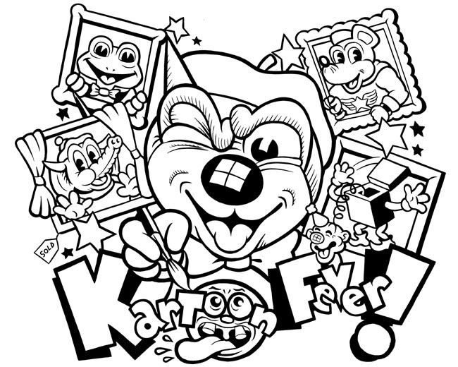 "Waldo shirt art" is copyright ©2008 by Kim Deitch.  All rights reserved.  Reproduction prohibited.
