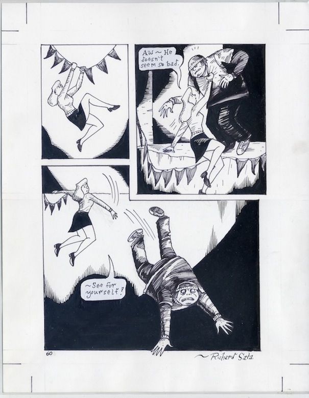 "The Grave Robber's Daughter - page 60" is copyright ©2008 by Richard Sala.  All rights reserved.  Reproduction prohibited.