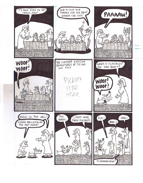 "Pickles part 2, page 1" is copyright ©2008 by Sam Henderson.  All rights reserved.  Reproduction prohibited.