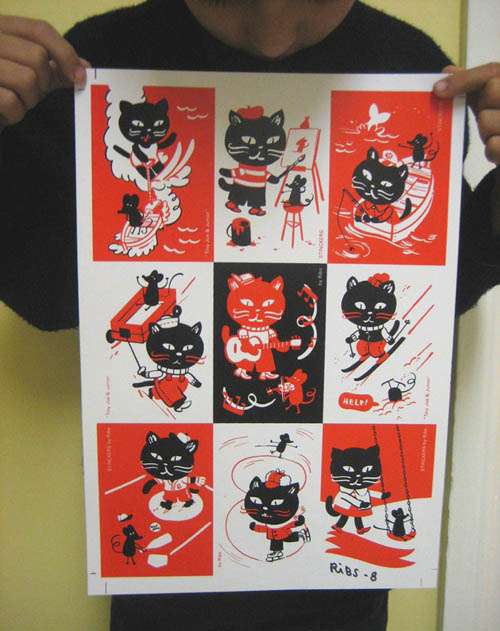 "*print* STINCKERS Tiny Joe and Junior RED" is copyright ©2008 by Steven Weissman.  All rights reserved.  Reproduction prohibited.