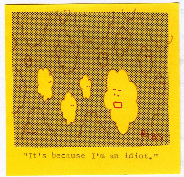 "Post-It Ghosts 07" is copyright ©2008 by Steven Weissman.  All rights reserved.  Reproduction prohibited.