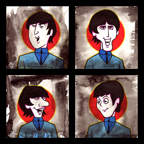 "The Fab 4" is copyright ©2008 by J.R. Williams.  All rights reserved.  Reproduction prohibited.