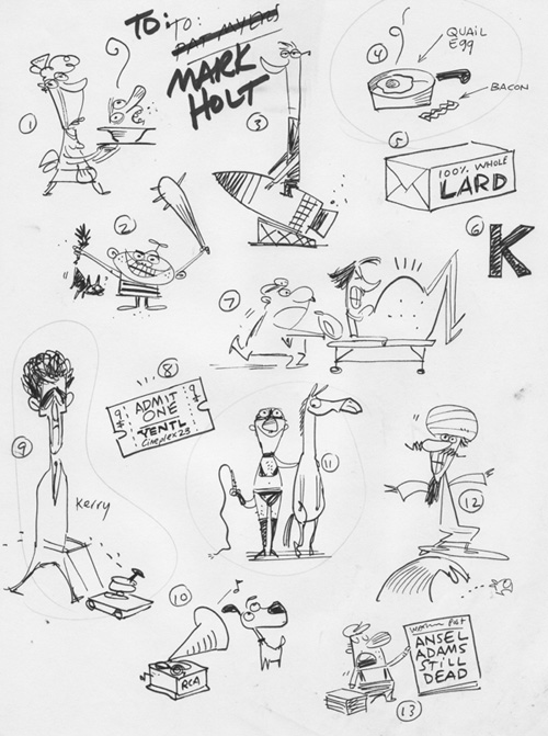 "Washington Post (12-up Thumbnails)" is copyright ©2008 by Bob Staake.  All rights reserved.  Reproduction prohibited.