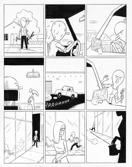 "Man In The Mirror, page 2" is copyright ©2008 by Martin Cendreda.  All rights reserved.  Reproduction prohibited.