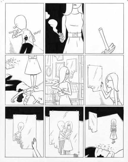 "Man In The Mirror, page 5" is copyright ©2008 by Martin Cendreda.  All rights reserved.  Reproduction prohibited.
