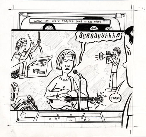 "Cover art for Solo CD from 2004" is copyright ©2008 by David Heatley.  All rights reserved.  Reproduction prohibited.