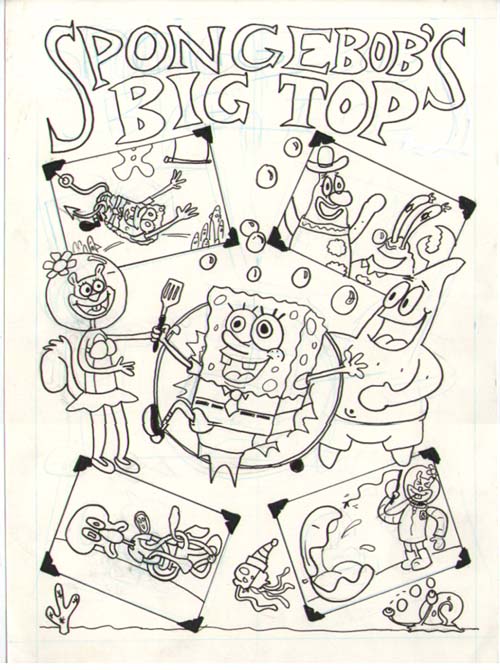 "SpongeBobs Big Top" is copyright ©2008 by Sam Henderson.  All rights reserved.  Reproduction prohibited.