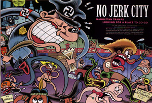 "Bagge: Guiliani's No Jerk City" is copyright ©2008 by Eric Reynolds.  All rights reserved.  Reproduction prohibited.