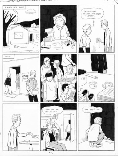 "Green Umbrella, page 12" is copyright ©2008 by Martin Cendreda.  All rights reserved.  Reproduction prohibited.