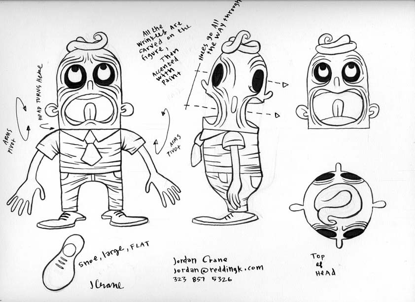 "Toy Rotation drawings" is copyright ©2008 by Jordan Crane.  All rights reserved.  Reproduction prohibited.