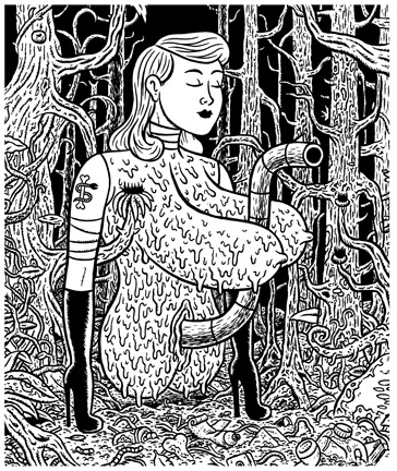 "Transmutated wood fairy" is copyright ©2008 by  Mats!?.  All rights reserved.  Reproduction prohibited.