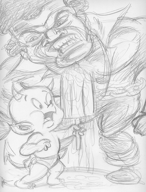 "*#@$#! No.1 PENCIL PRELIMINARY" is copyright ©2008 by Jeremy Eaton.  All rights reserved.  Reproduction prohibited.